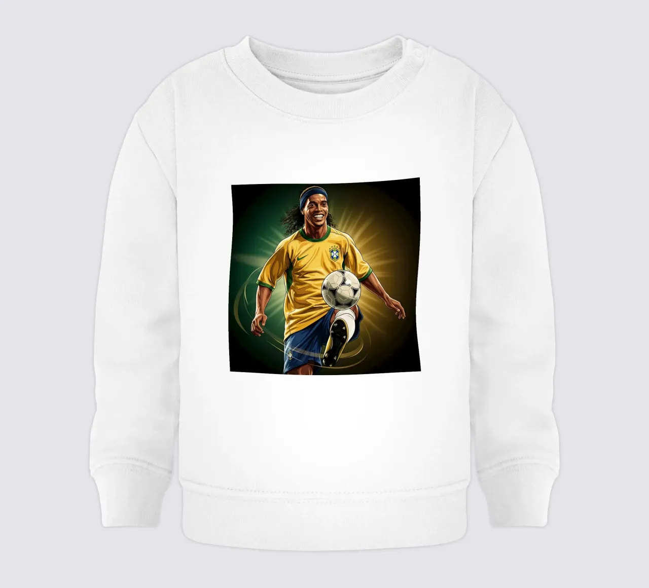 Ronaldinho style felpa neonato da Lembayung art