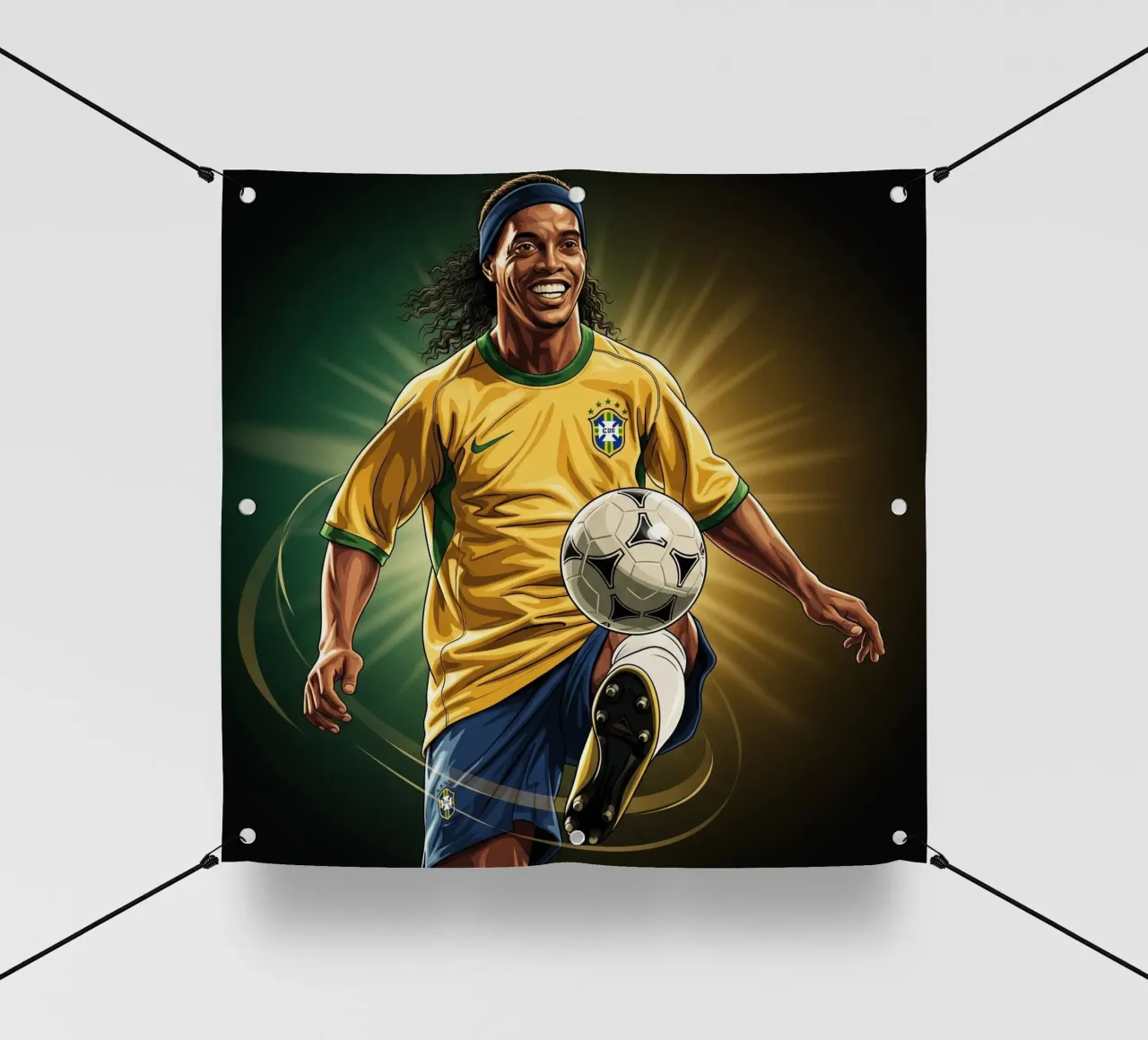 Ronaldinho style telo in pvc da Lembayung art
