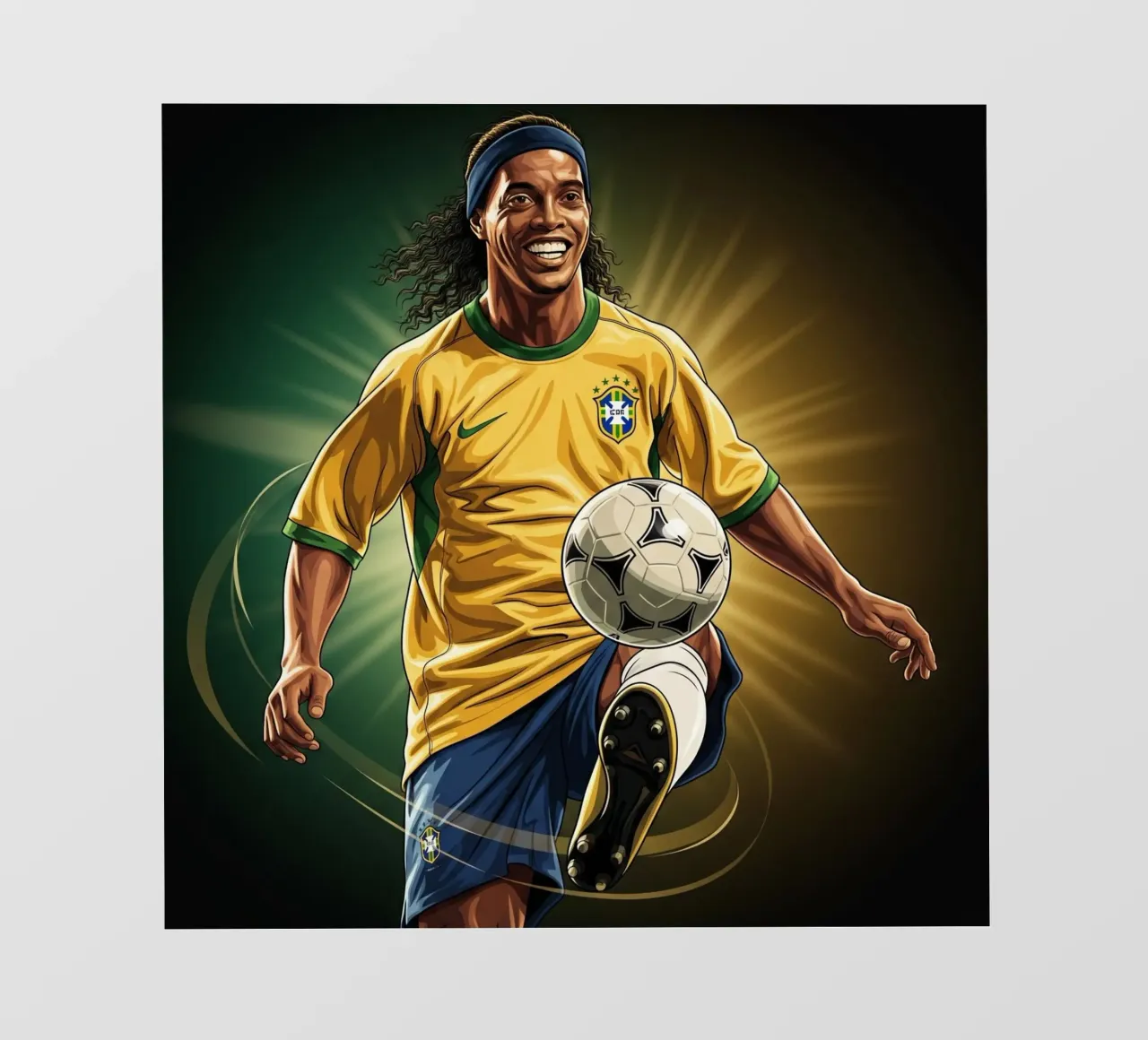 Ronaldinho style telo in pvc da Lembayung art