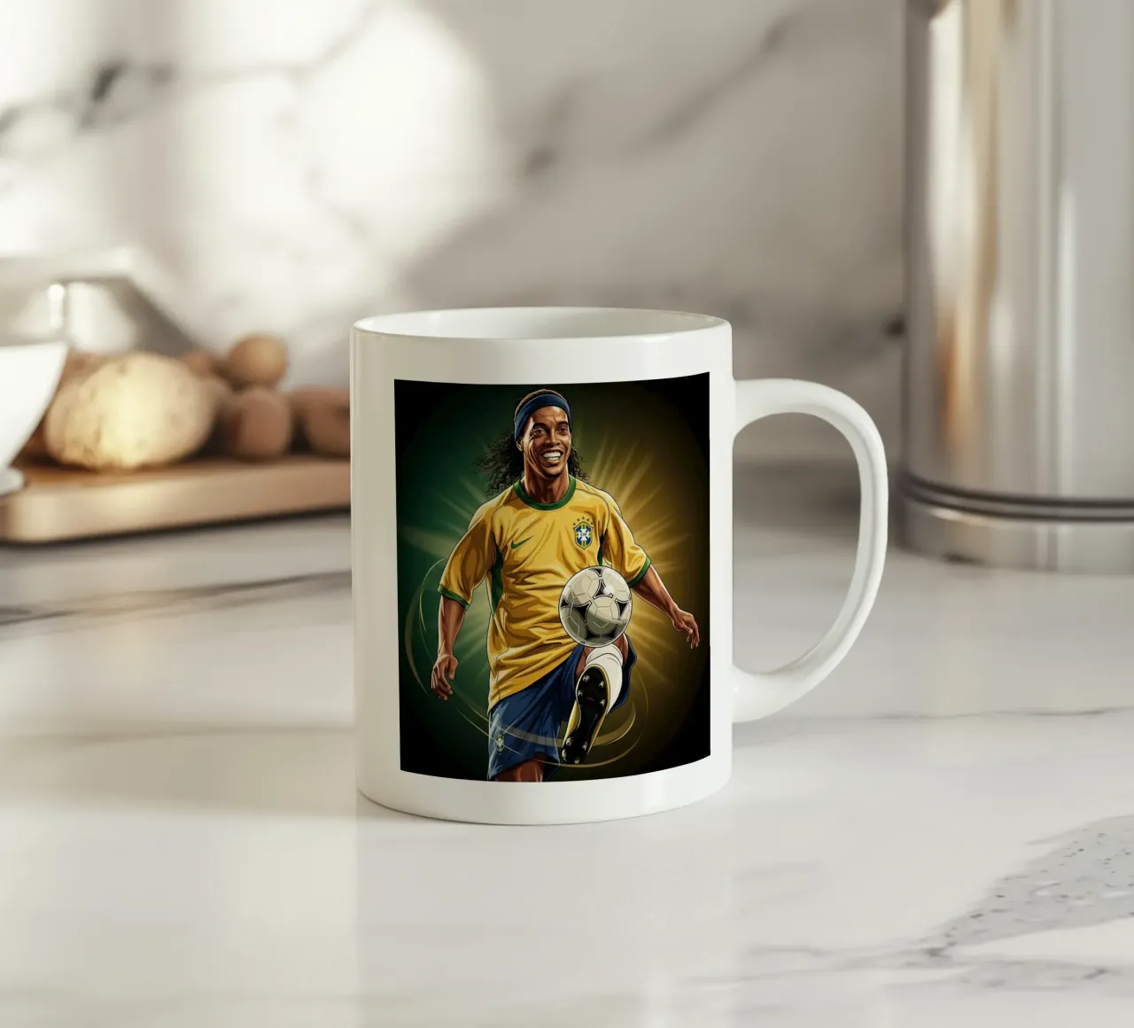 Ronaldinho style tazza in ceramica da Lembayung art