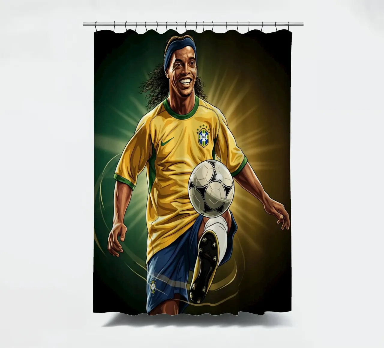Ronaldinho style tenda da doccia da Lembayung art