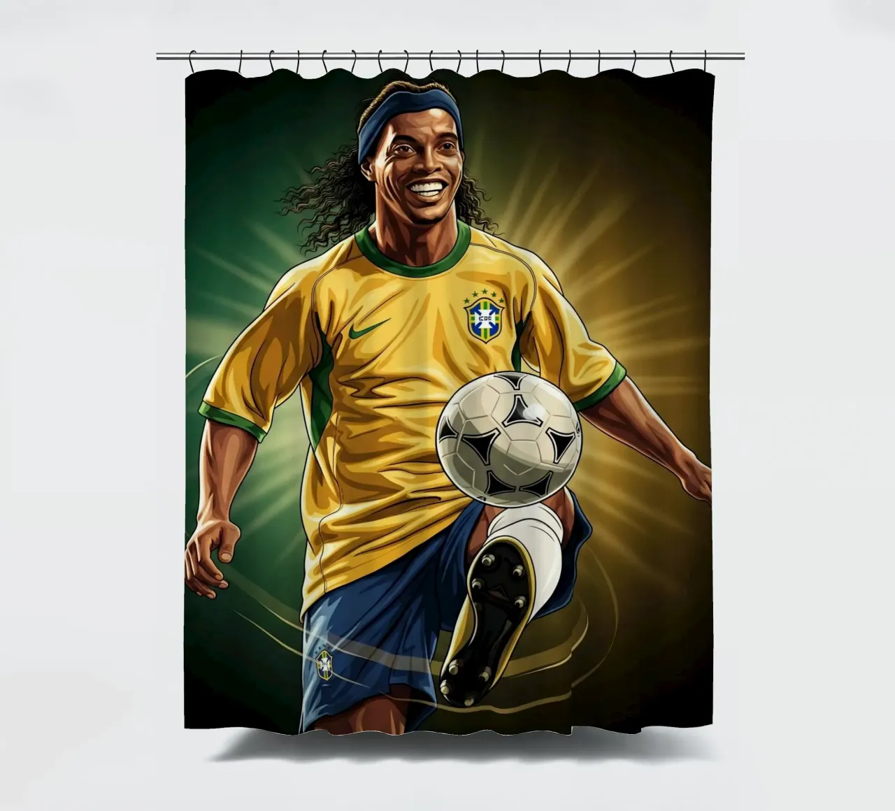 Ronaldinho style tenda da doccia da Lembayung art