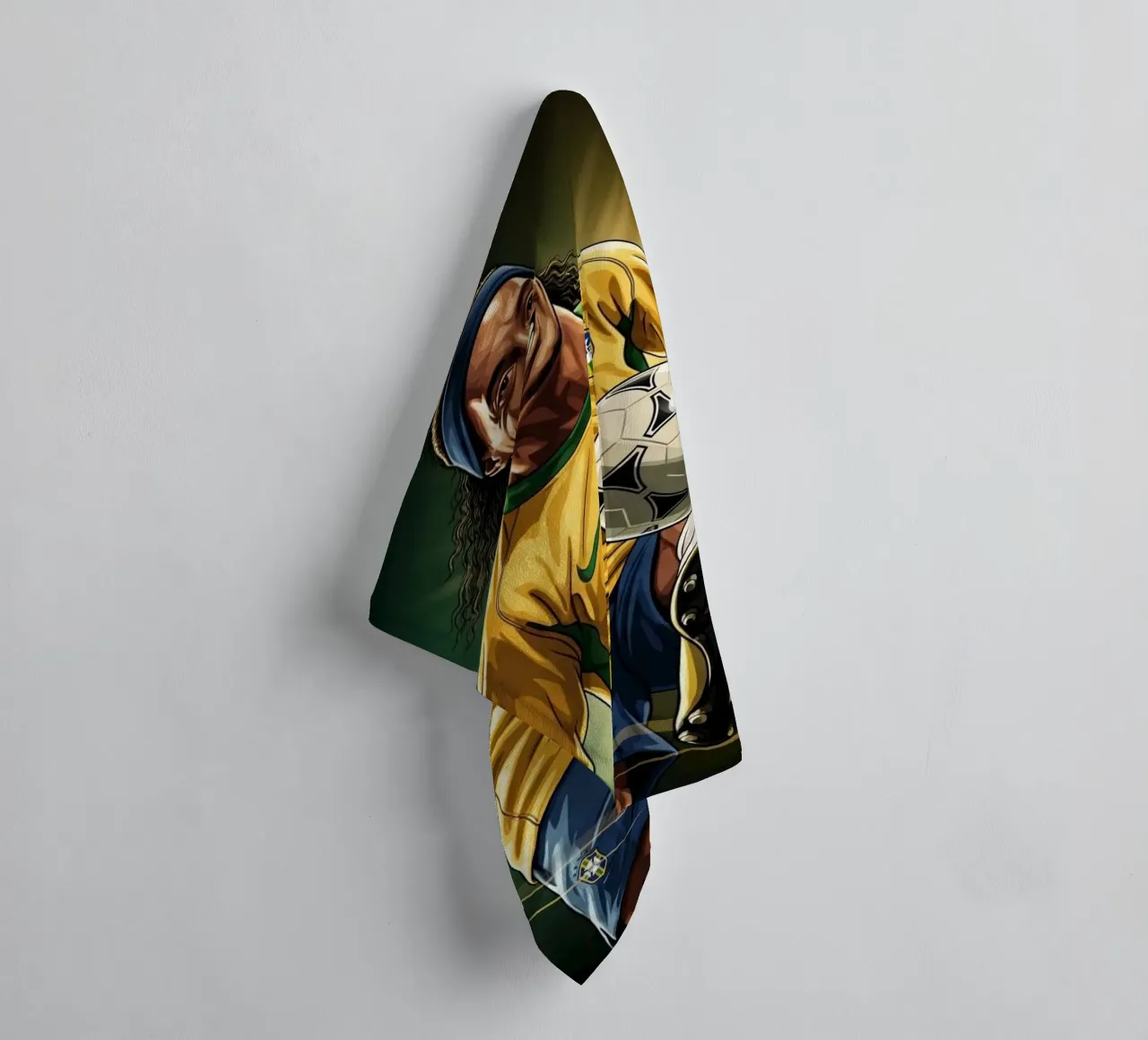 Ronaldinho style asciugamano da bagno da Lembayung art