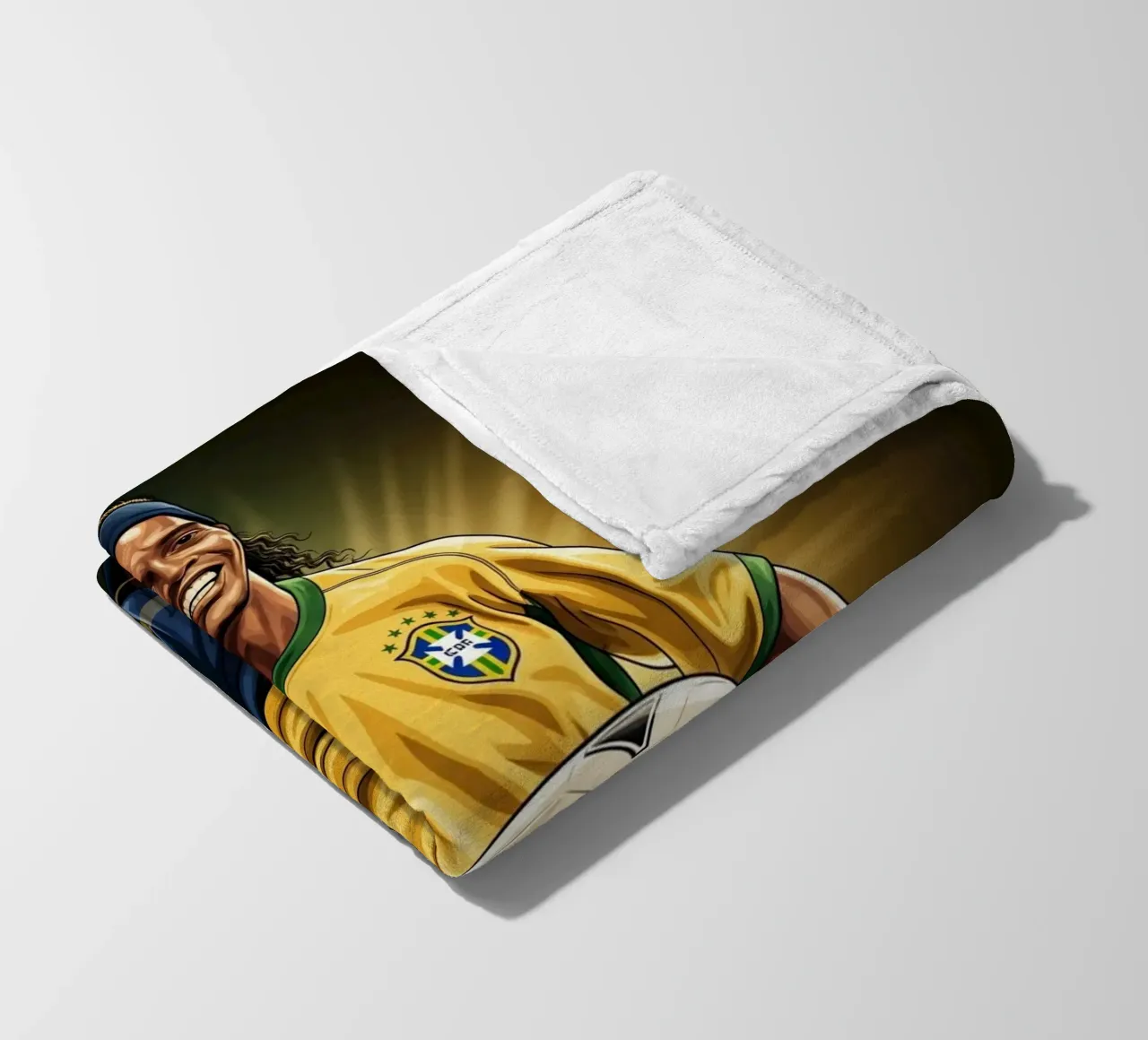 Ronaldinho style coperta in pile da Lembayung art