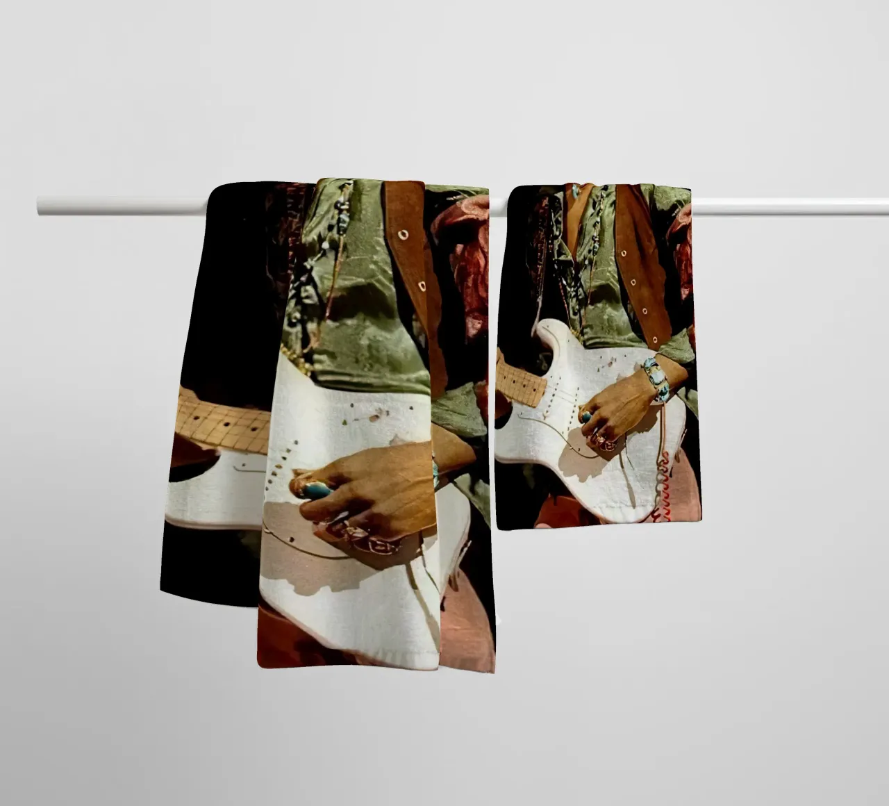 Jimi Hendrix asciugamano da bagno da Musadad Shop