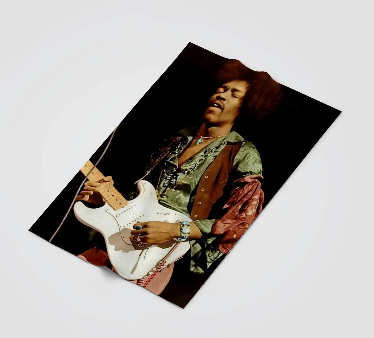 Jimi Hendrix coperta in pile da Musadad Shop