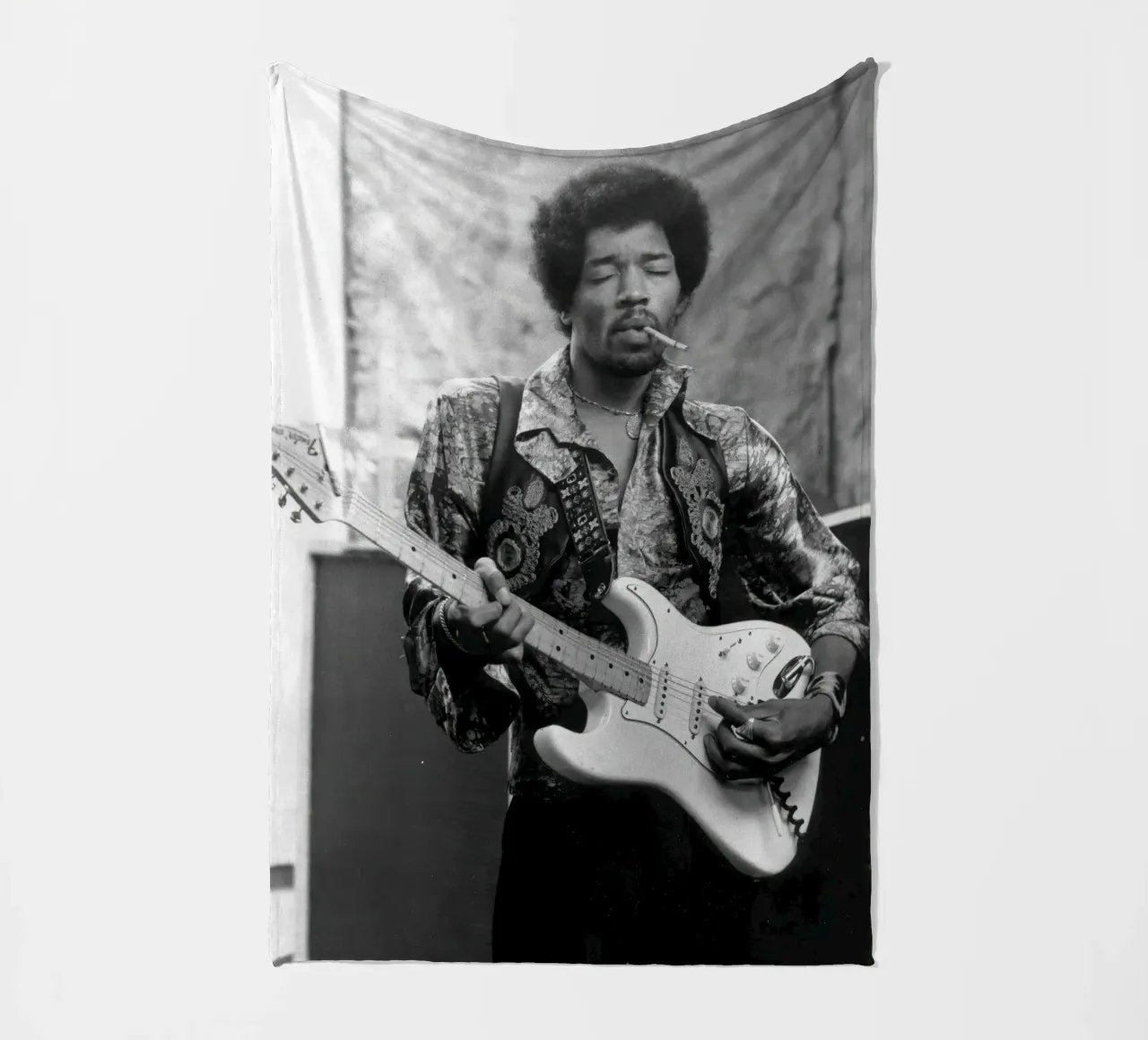 Jimi Hendrix coperta in pile da Musadad Shop