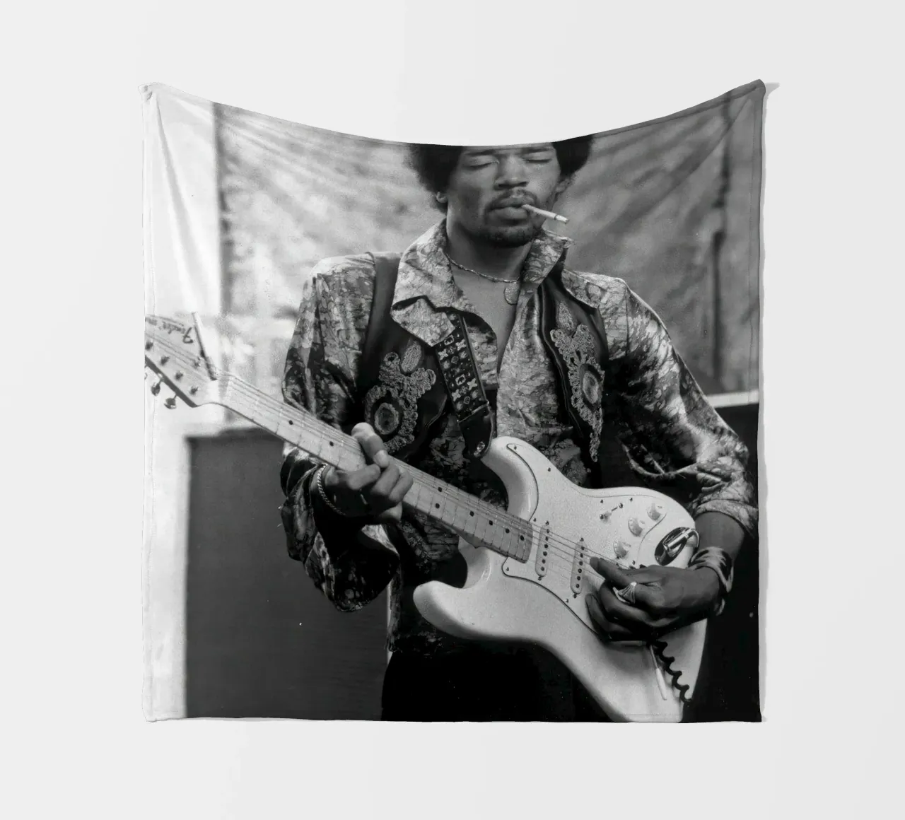 Jimi Hendrix coperta in pile da Musadad Shop