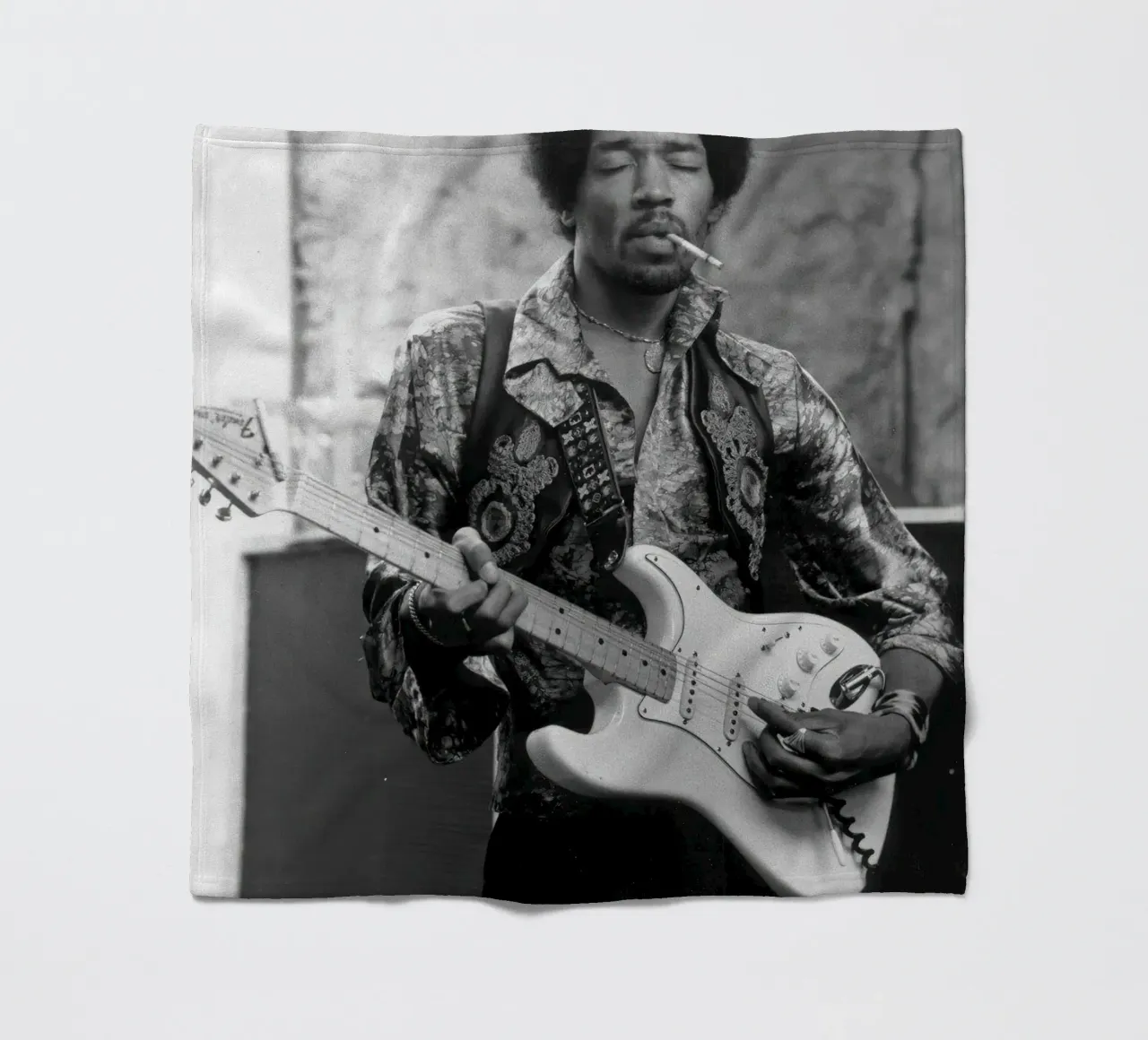 Jimi Hendrix coperta in pile da Musadad Shop