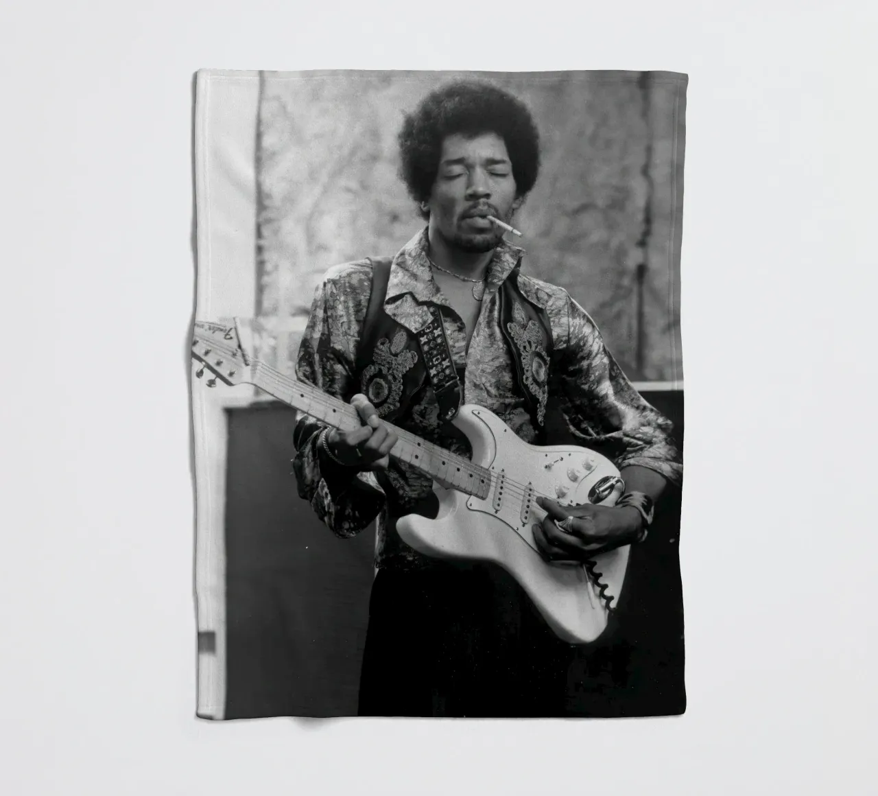 Jimi Hendrix coperta in pile da Musadad Shop