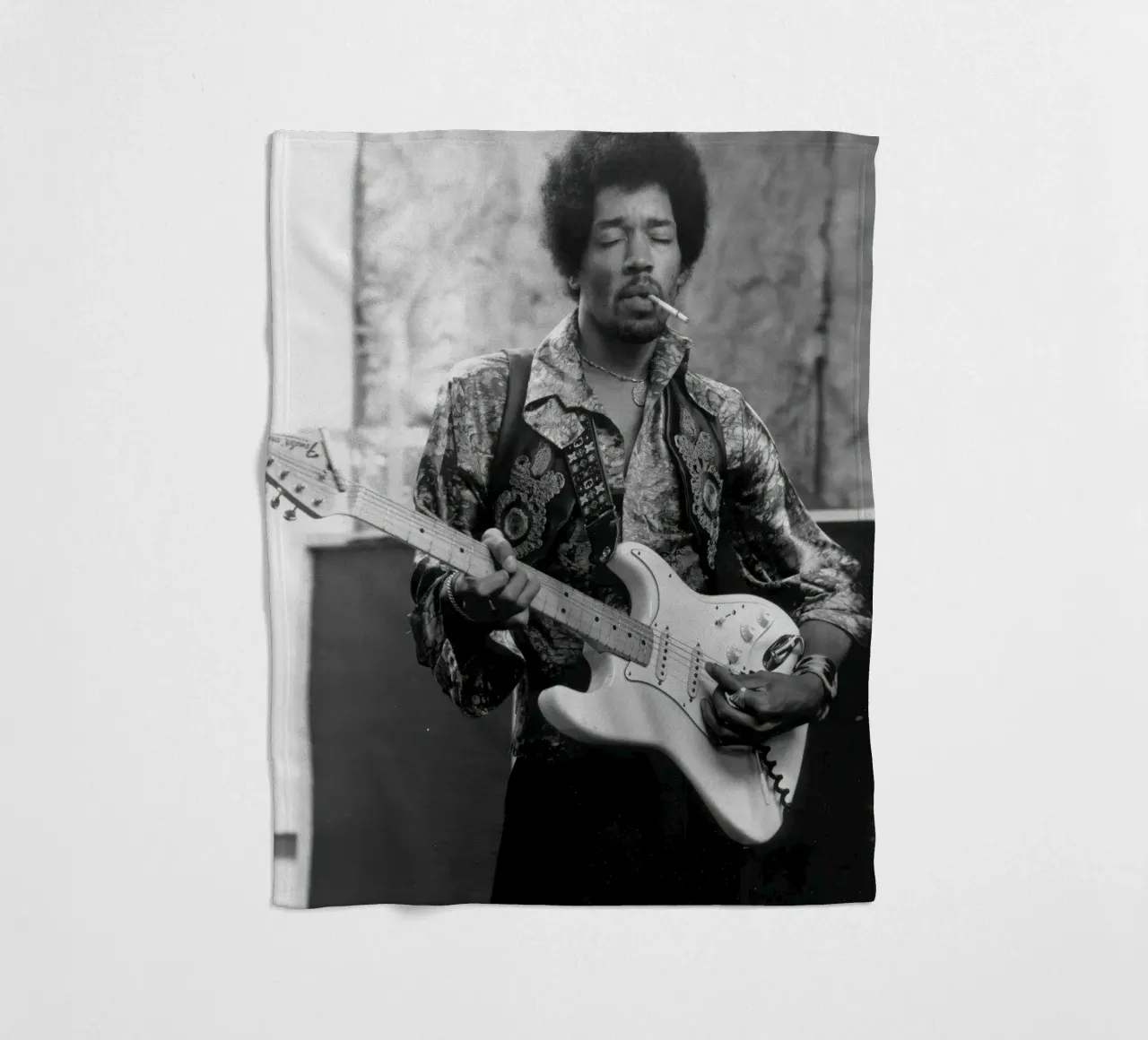 Jimi Hendrix coperta in pile da Musadad Shop