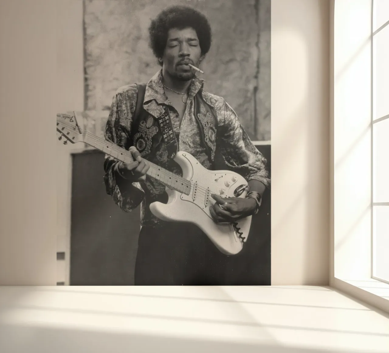 Jimi Hendrix photo wallpaper by Musadad Shop