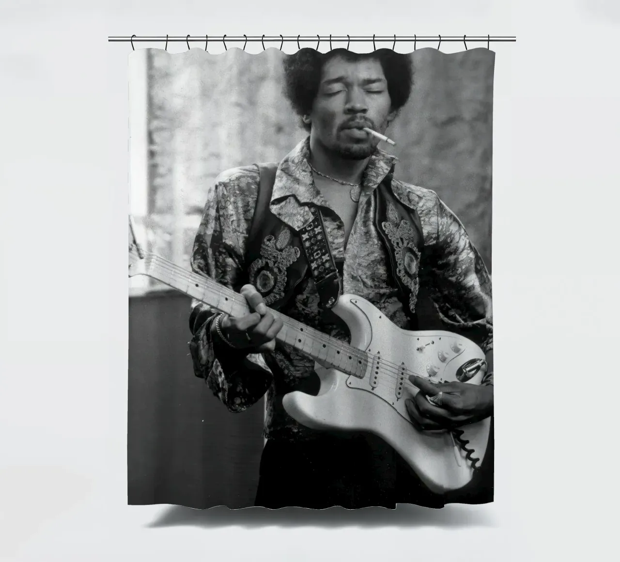 Jimi Hendrix tenda da doccia da Musadad Shop