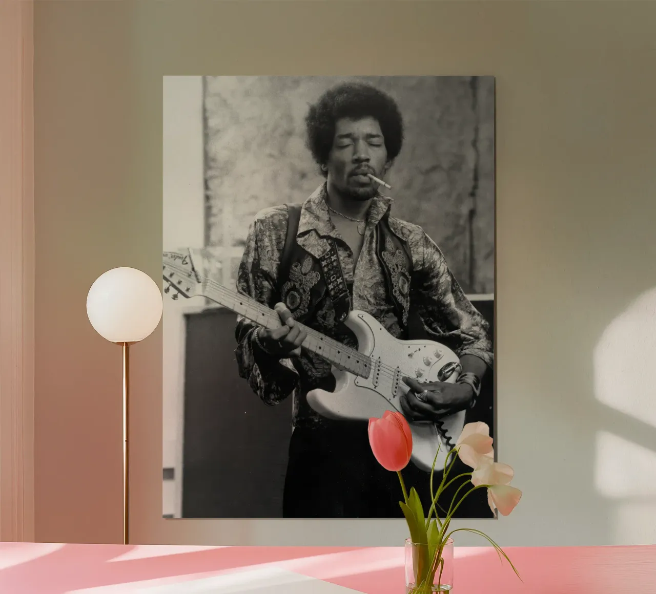 Jimi Hendrix carta hahnemühle da Musadad Shop