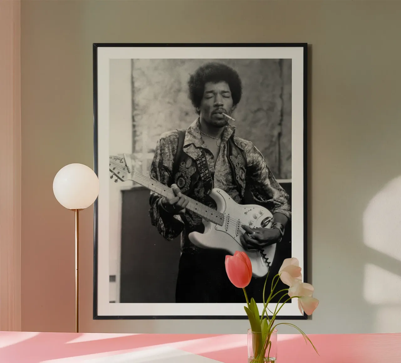 Jimi Hendrix carta hahnemühle da Musadad Shop