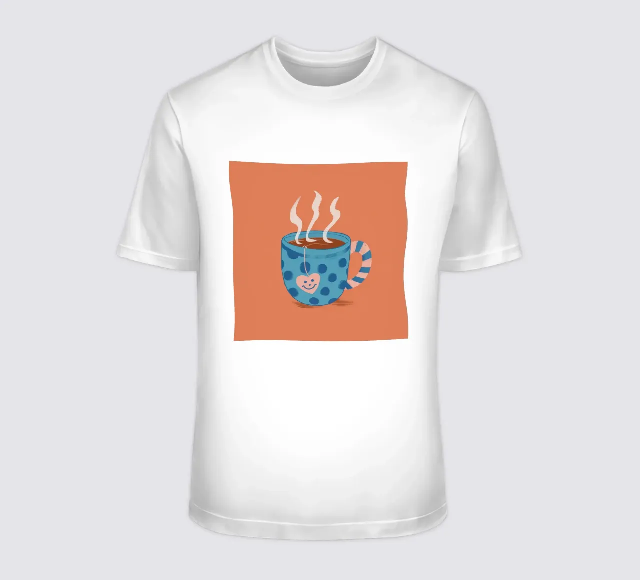 Cozy Steaming Mug t-shirt by Veil Maya