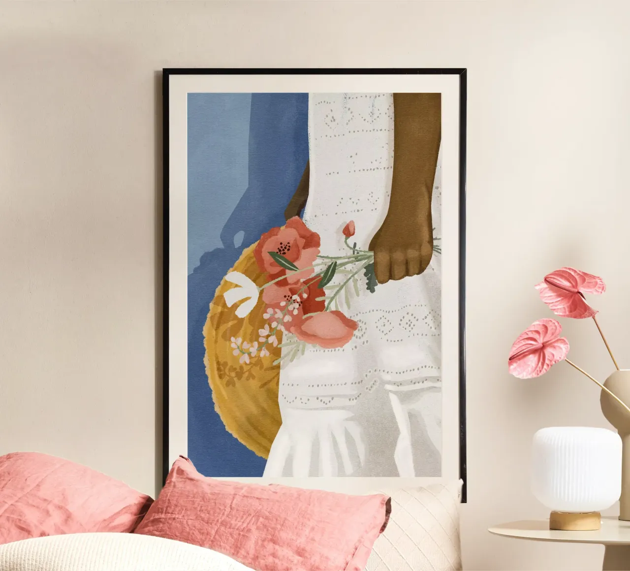 Feeling Blue poster da Goed Blauw