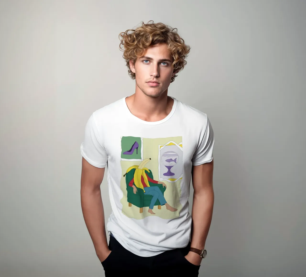 Sogno di una boccia di banana t-shirt da Prism Ritual
