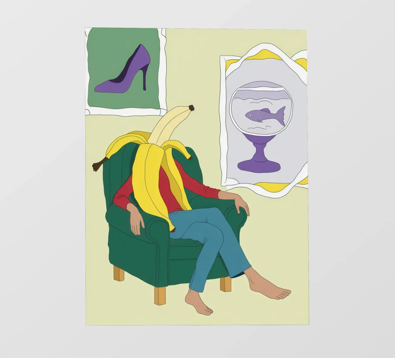 Sogno di una boccia di banana telo in pvc da Prism Ritual