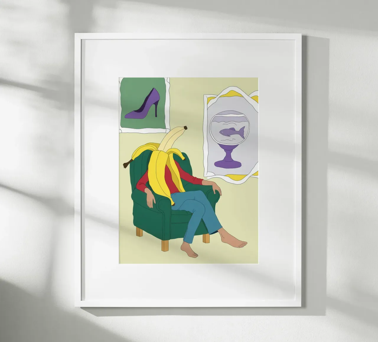 Sogno di una boccia di banana carta hahnemühle da Prism Ritual