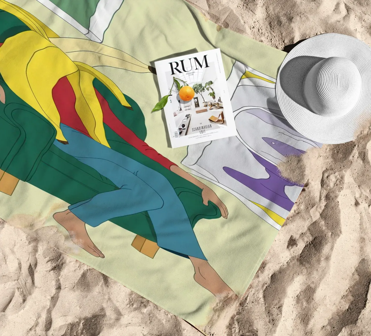 Sogno di una boccia di banana telo mare da Prism Ritual