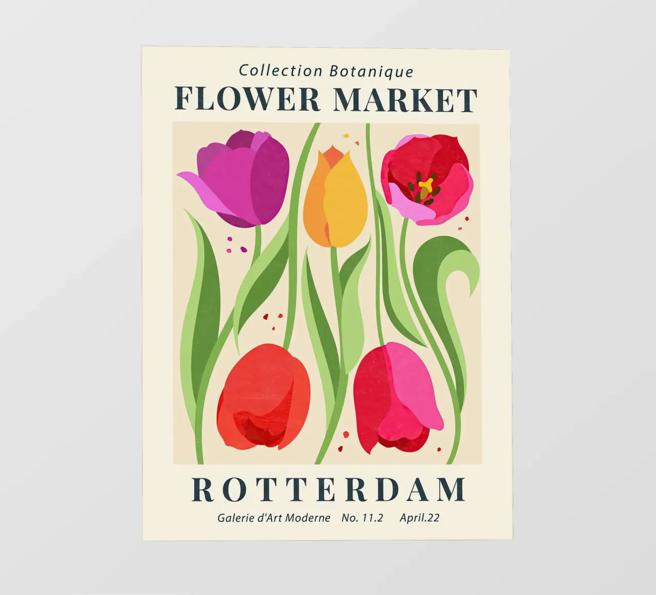 Mercato dei fiori di Rotterdam pellicola backlit da TekleDawit
