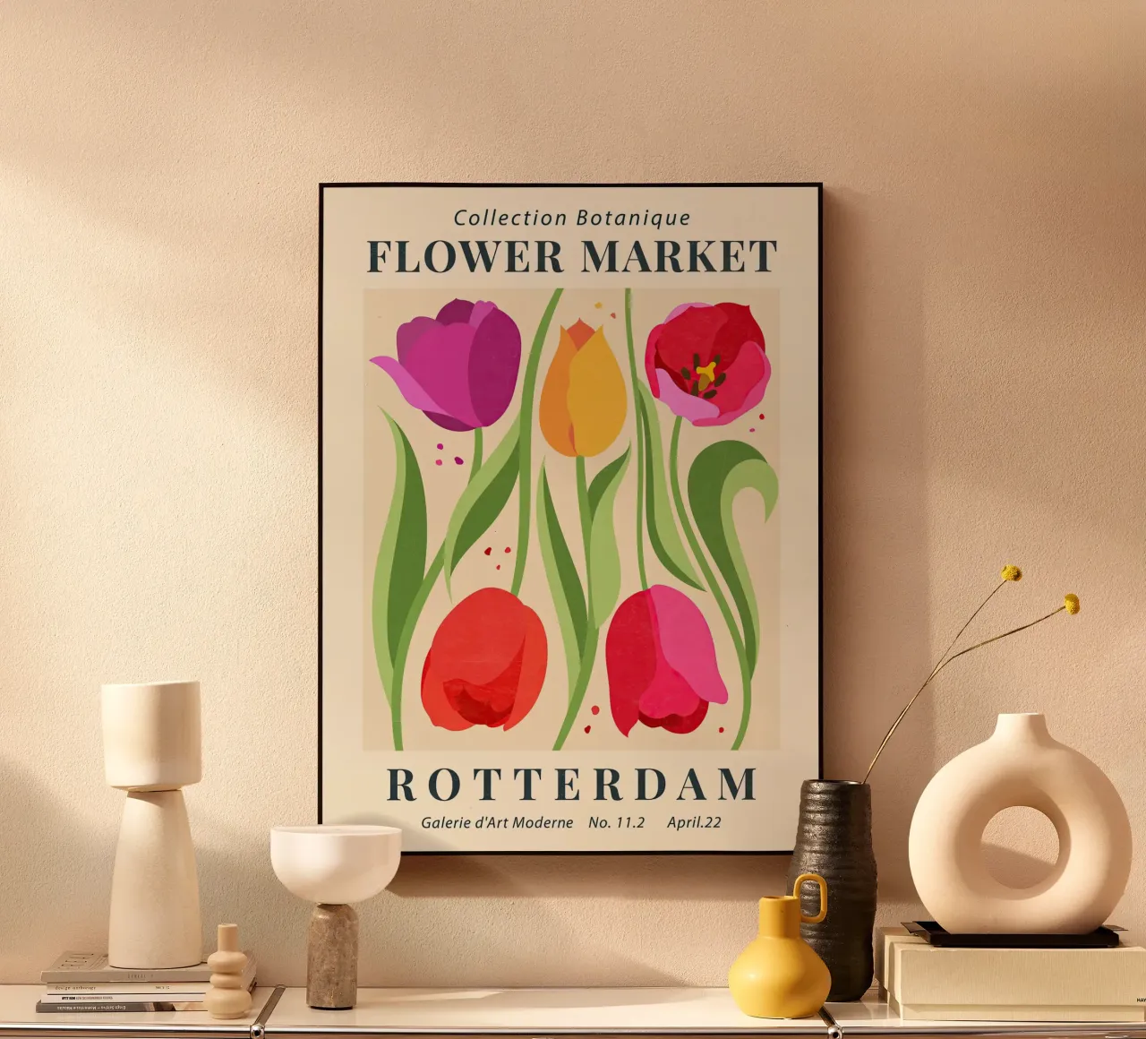 Mercato dei fiori di Rotterdam alluminio dibond da TekleDawit
