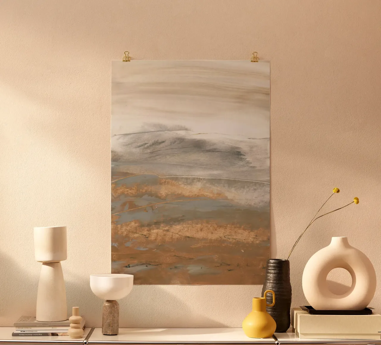 desert landscape poster da IRIS LEHNHARDT FINE ART