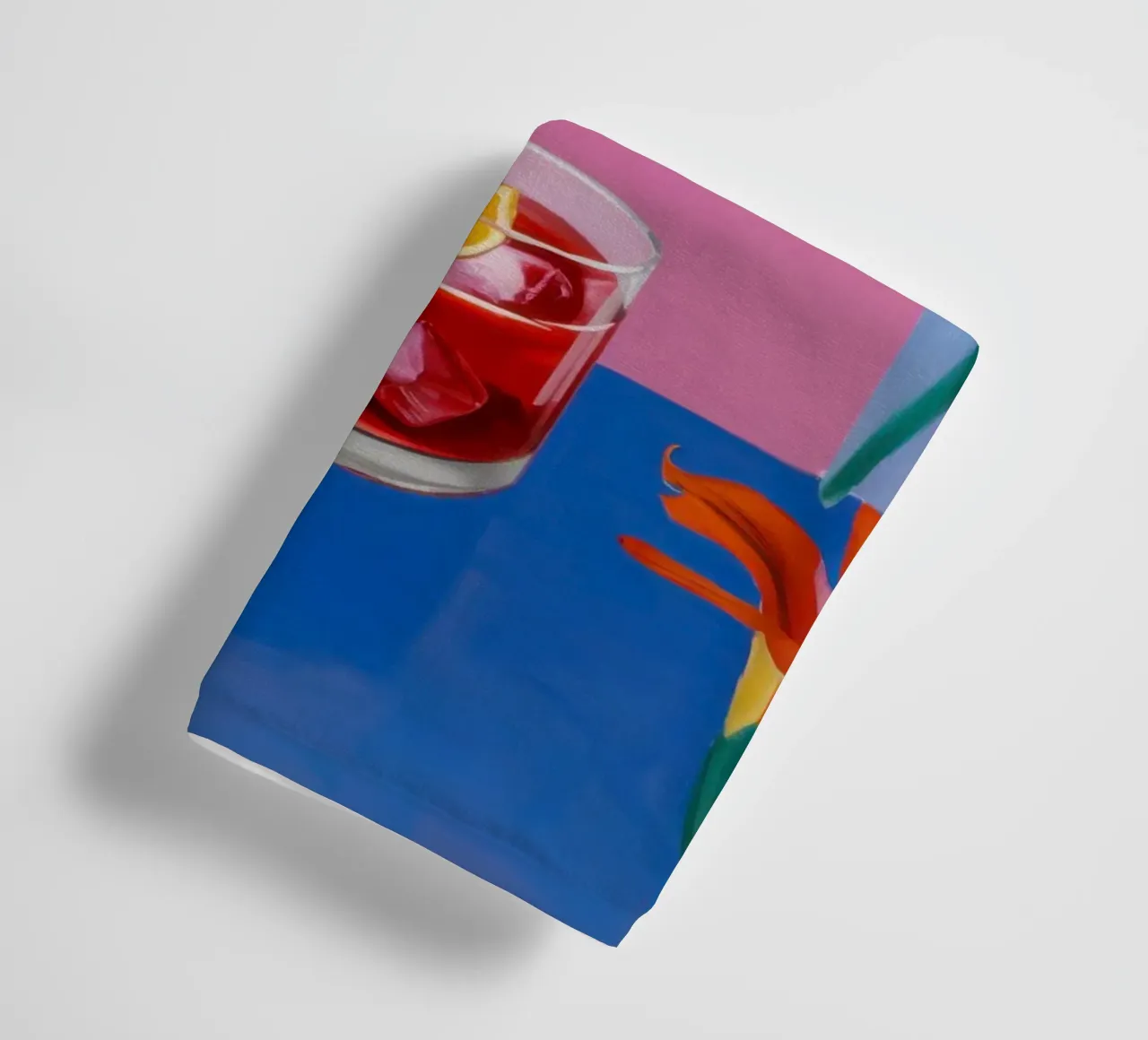 Negroni e gigli asciugamano da bagno da Veil Maya
