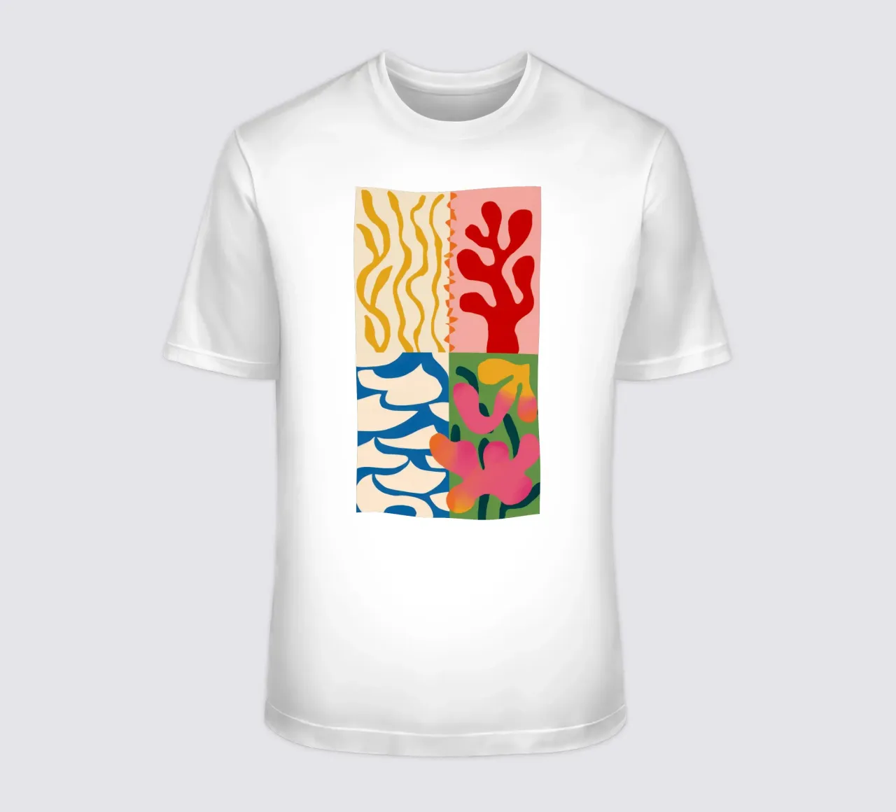 Organic Shape Medley t-shirt by Bring Haven