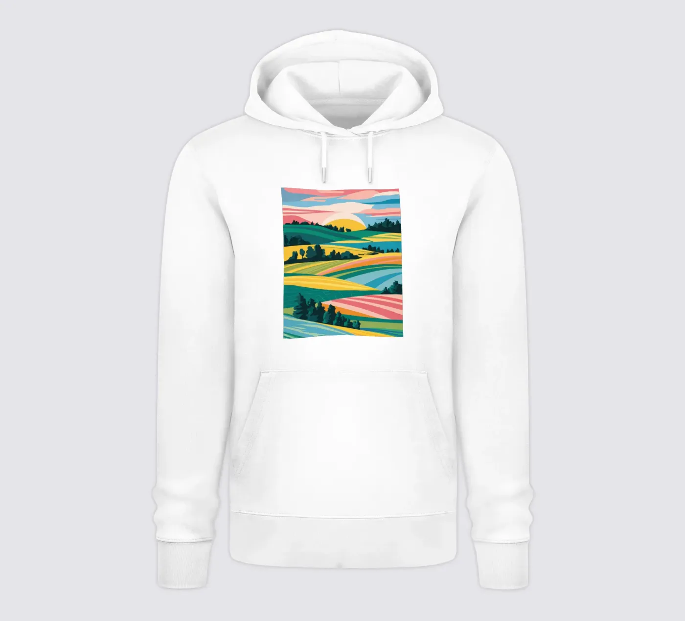 Patchwork Verdant Valley hoodie by Prism Ritual