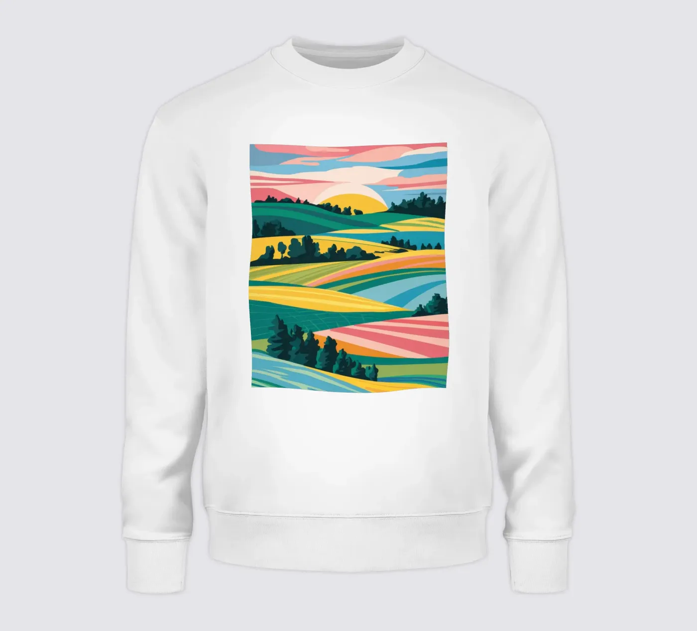 Patchwork Verdant Valley felpa da Prism Ritual