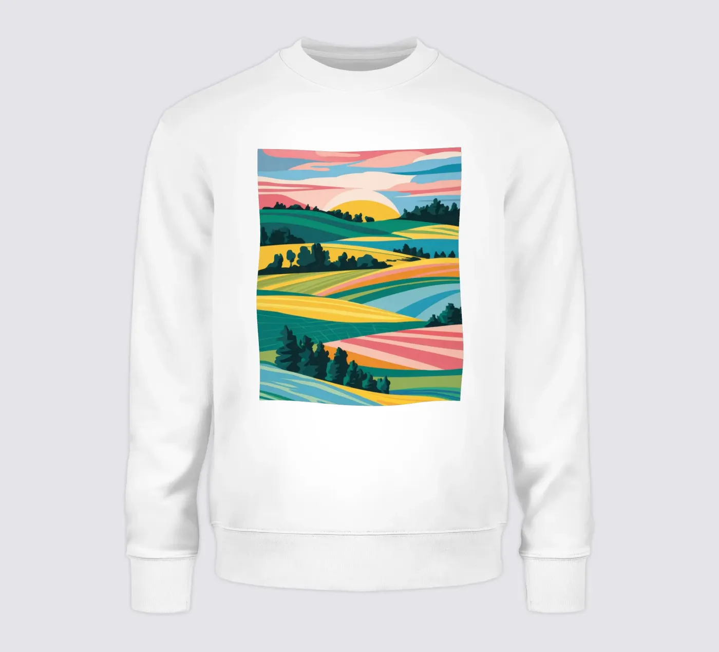 Patchwork Verdant Valley felpa da Prism Ritual