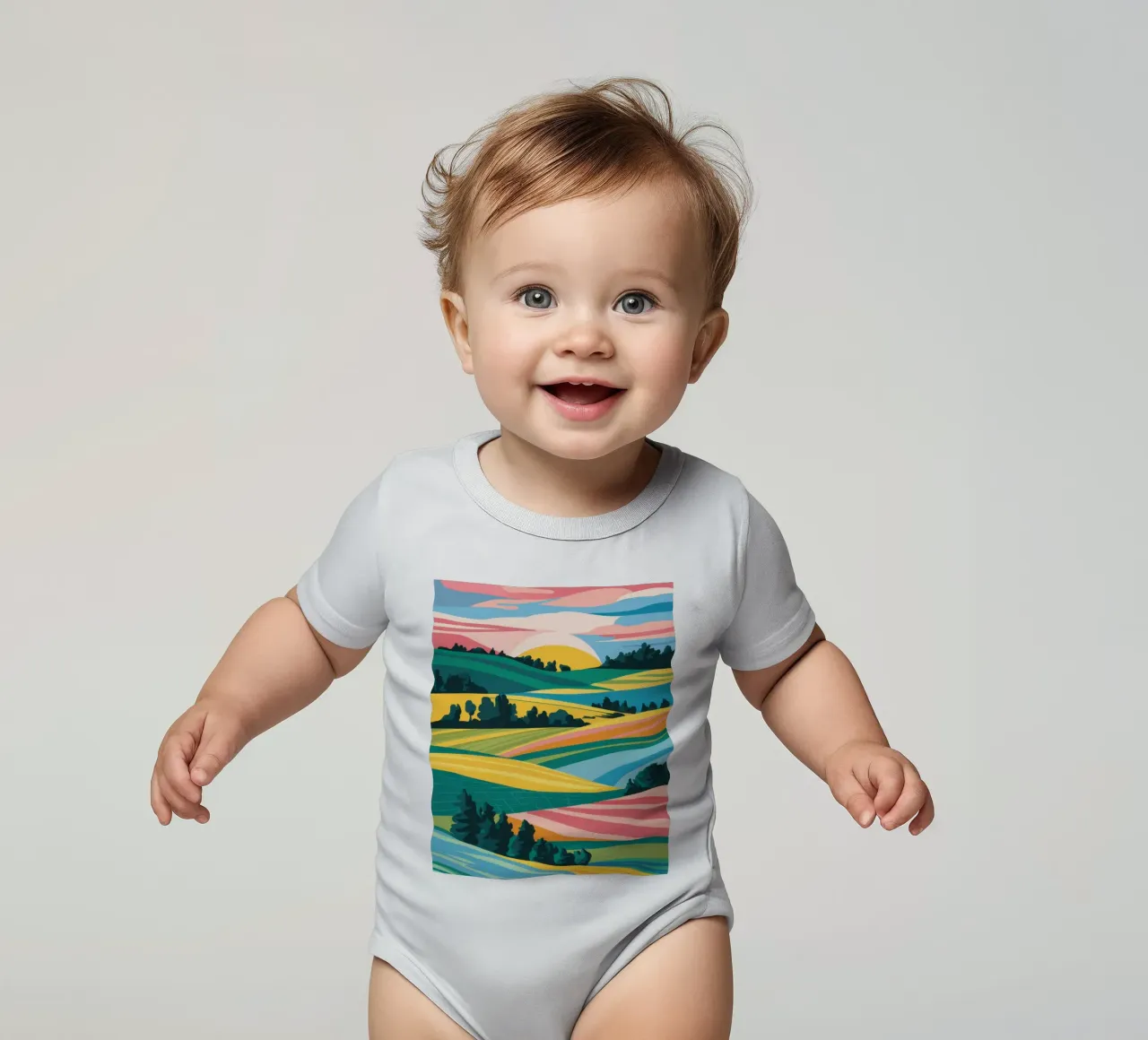 Patchwork Verdant Valley body bébé de Prism Ritual