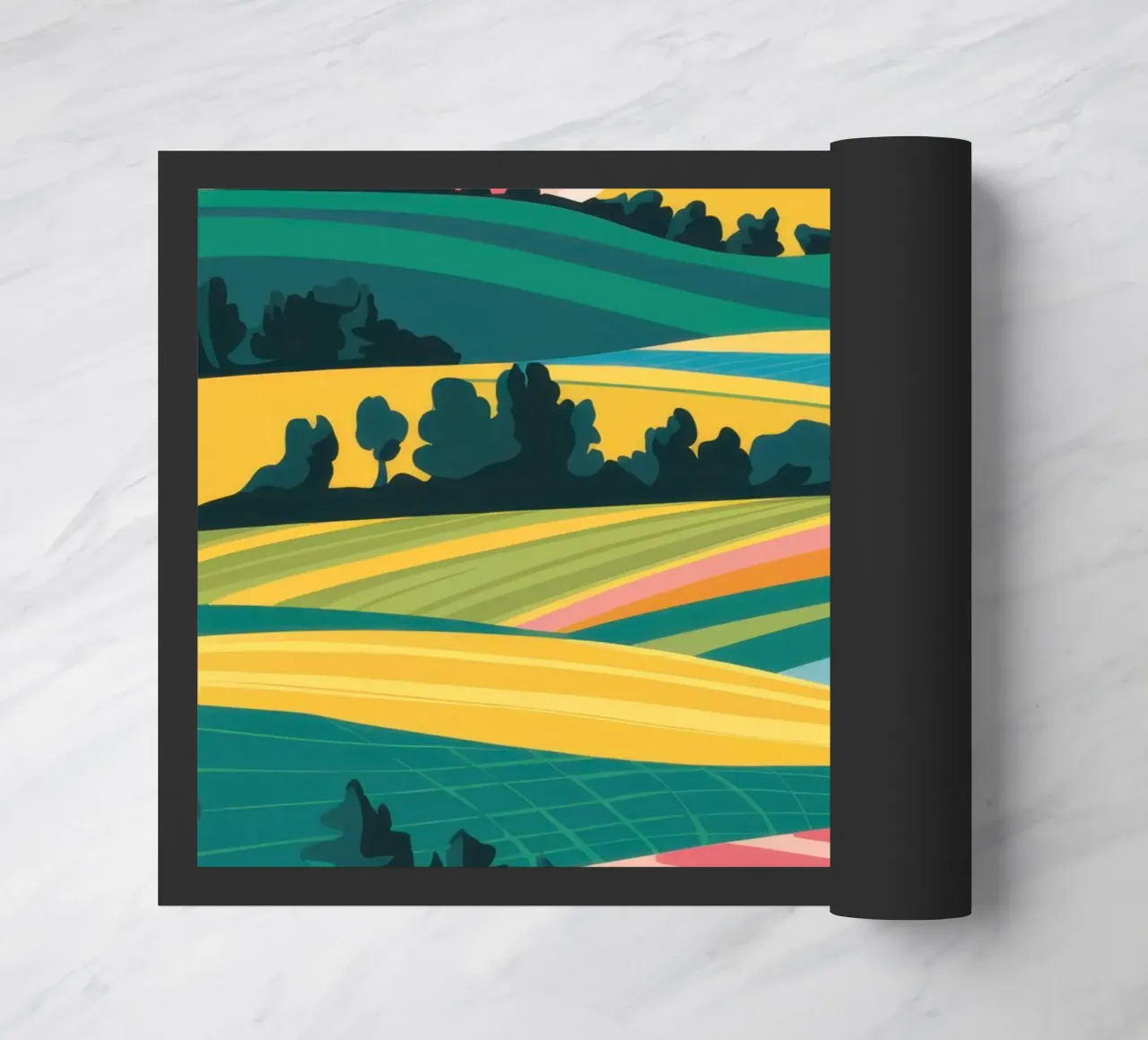 Patchwork Valle Verdeggiante zerbino da Prism Ritual