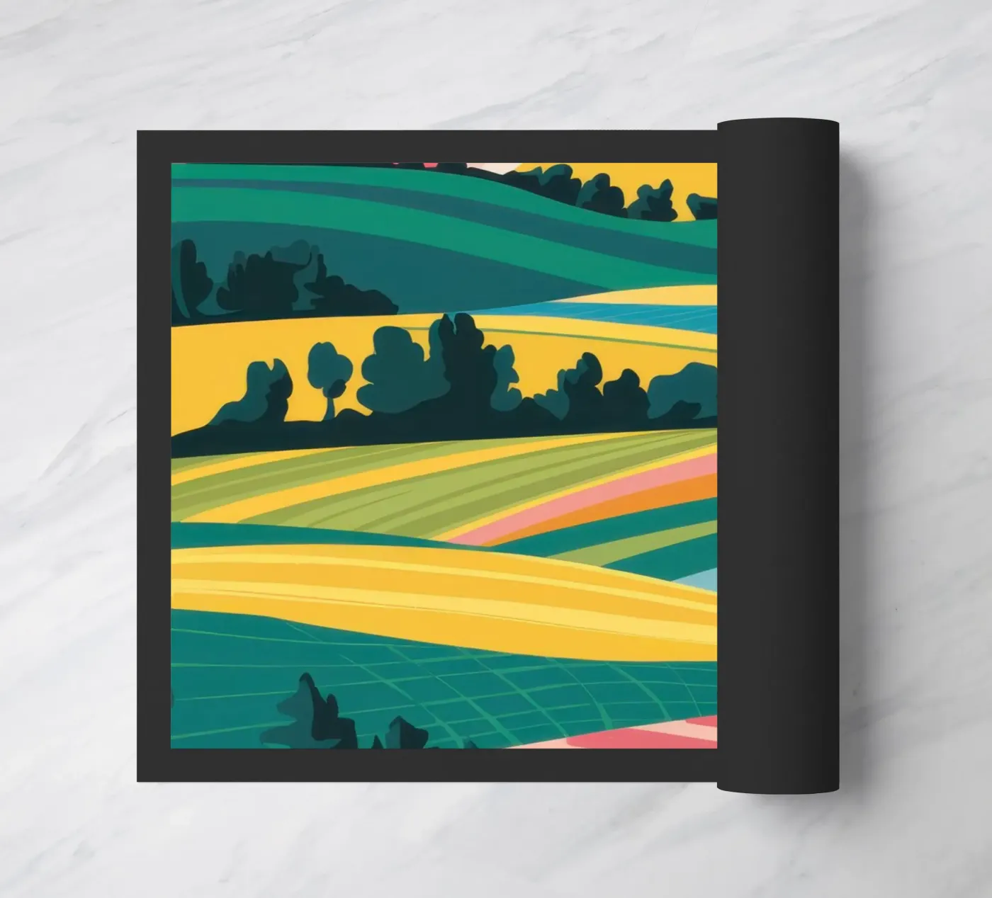 Patchwork Valle Verdeggiante zerbino da Prism Ritual
