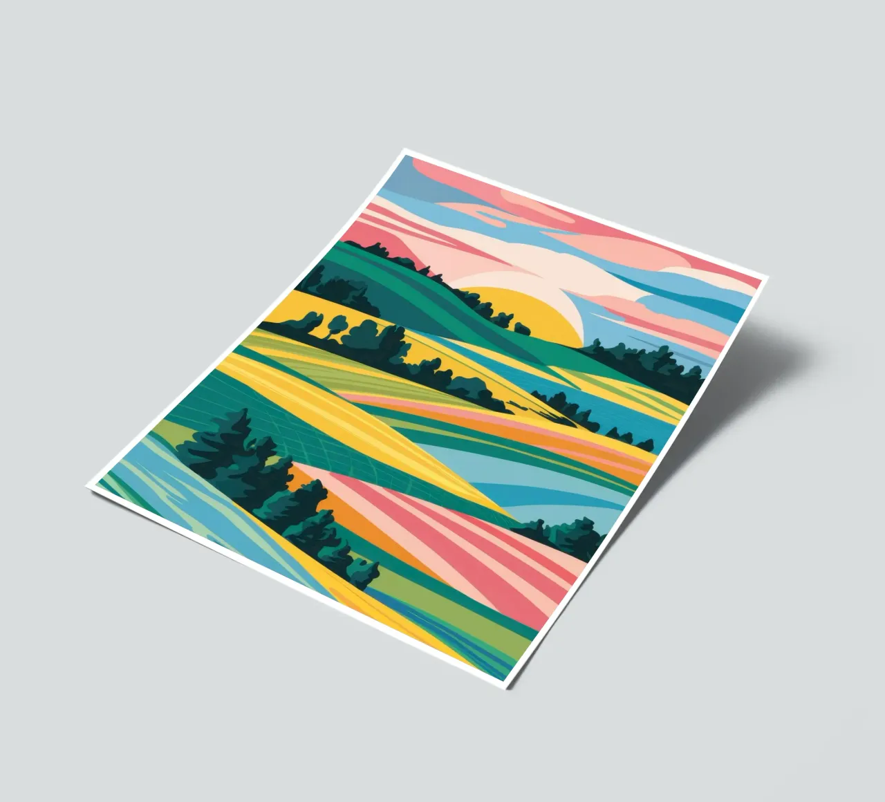 Patchwork Verdant Valley sticker sheet by Prism Ritual