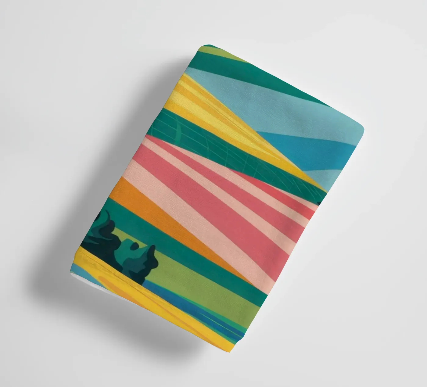 Patchwork Verdant Valley serviette de bain de Prism Ritual