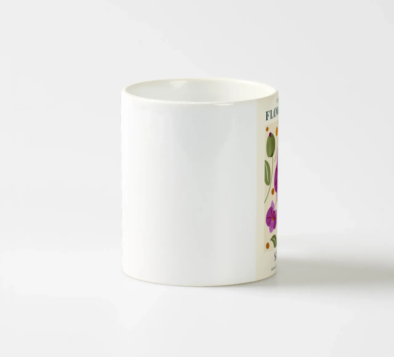 Mercato dei fiori di Siviglia tazza in ceramica da TekleDawit