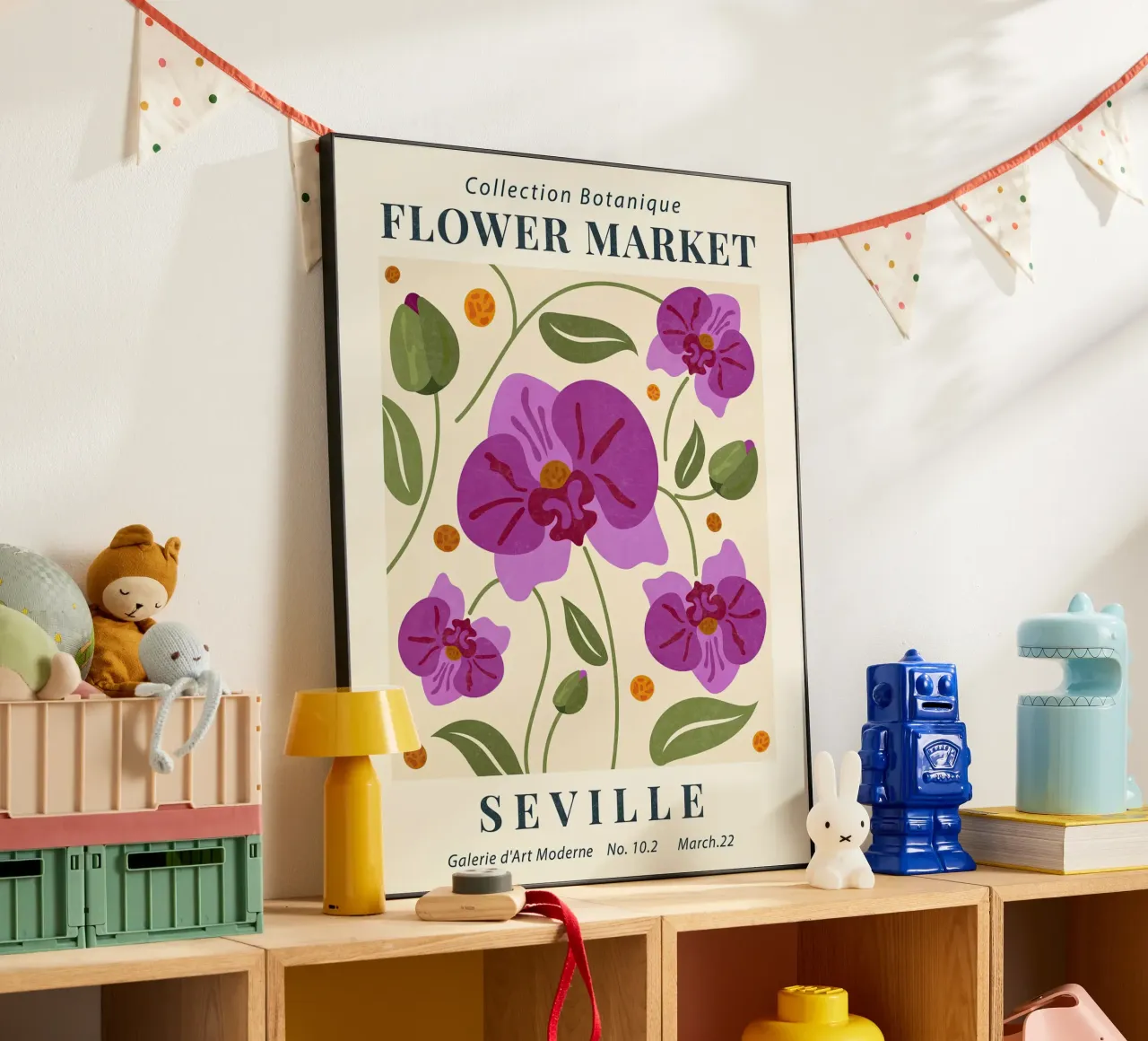 Mercato dei fiori di Siviglia pannello forex da TekleDawit