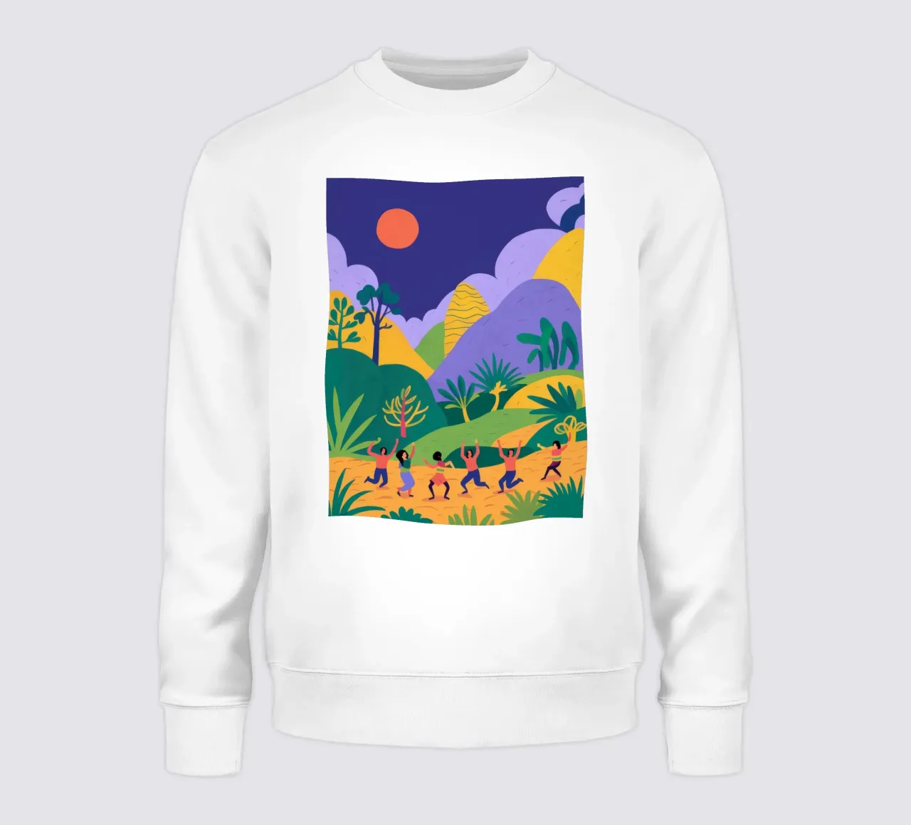 Moonlight Rhythmic Dance sweatshirt by Prism Ritual