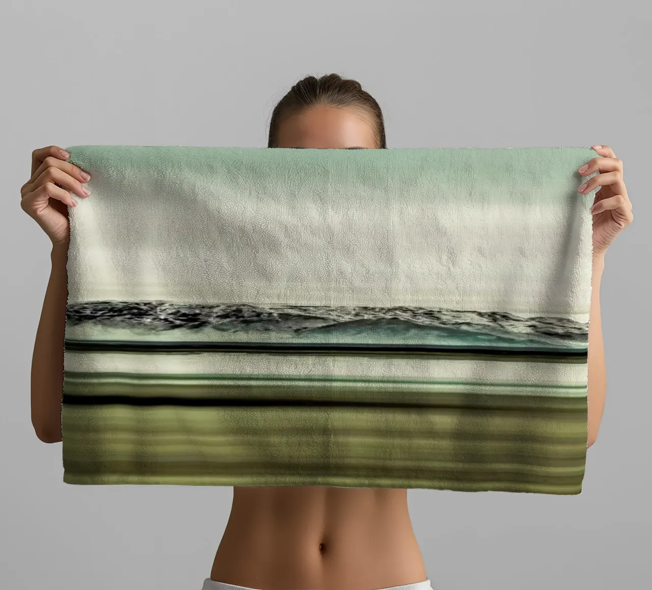 Find your greatness asciugamano da bagno da Metron