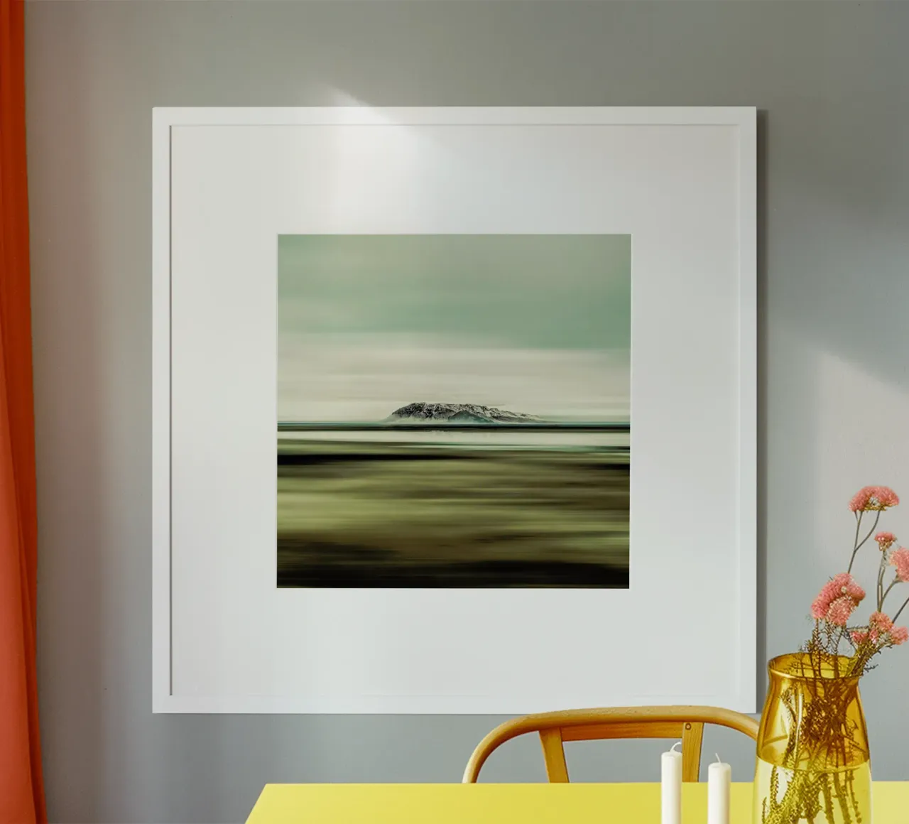 Find your greatness poster con telaio in legno da Metron