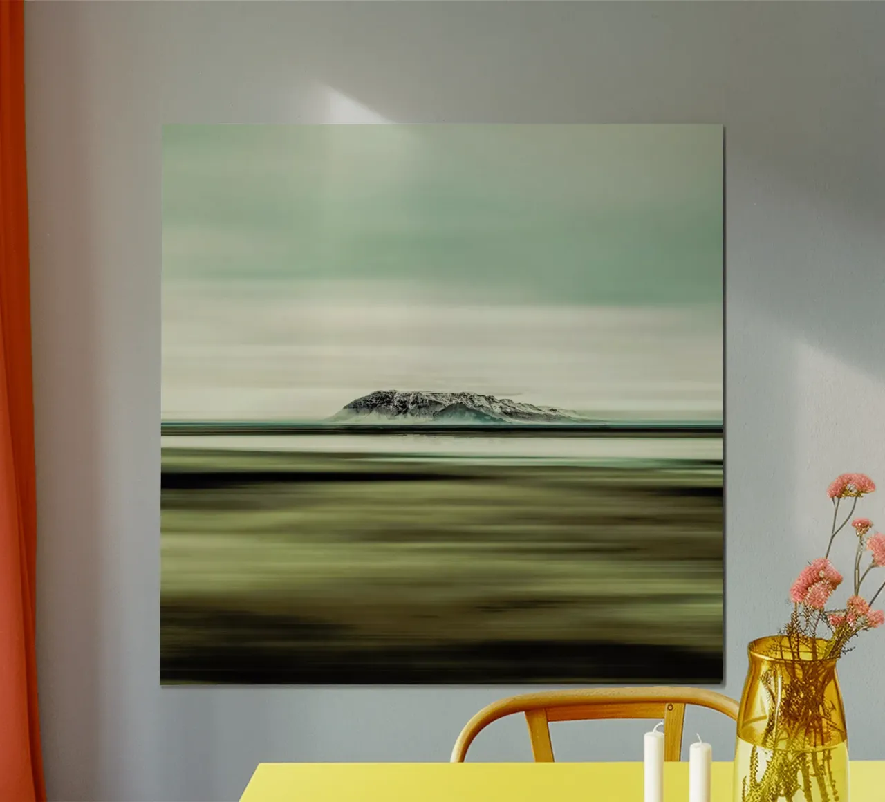 Find your greatness poster con telaio in legno da Metron