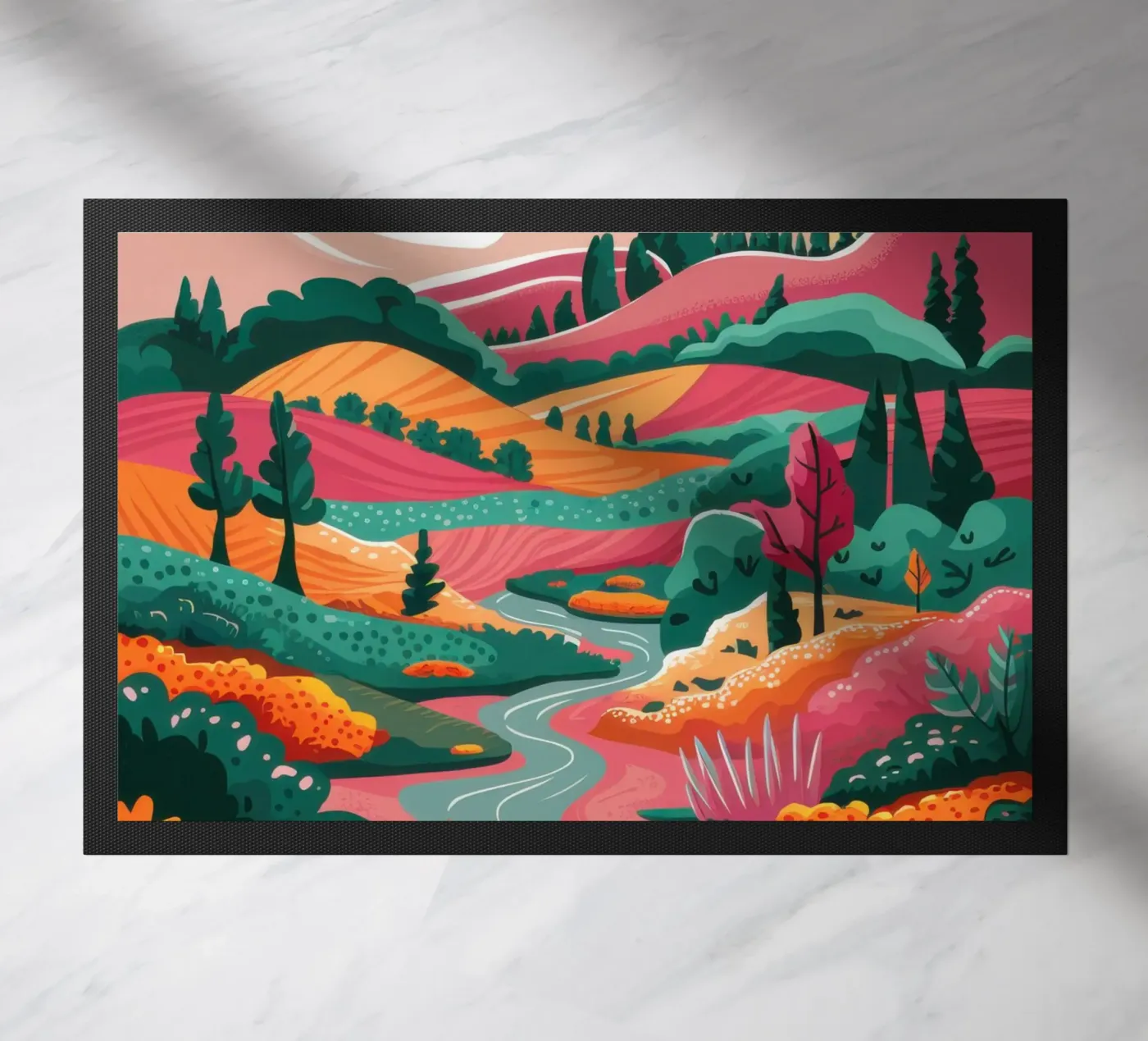 Colline toscane ondulate zerbino da Veil Maya