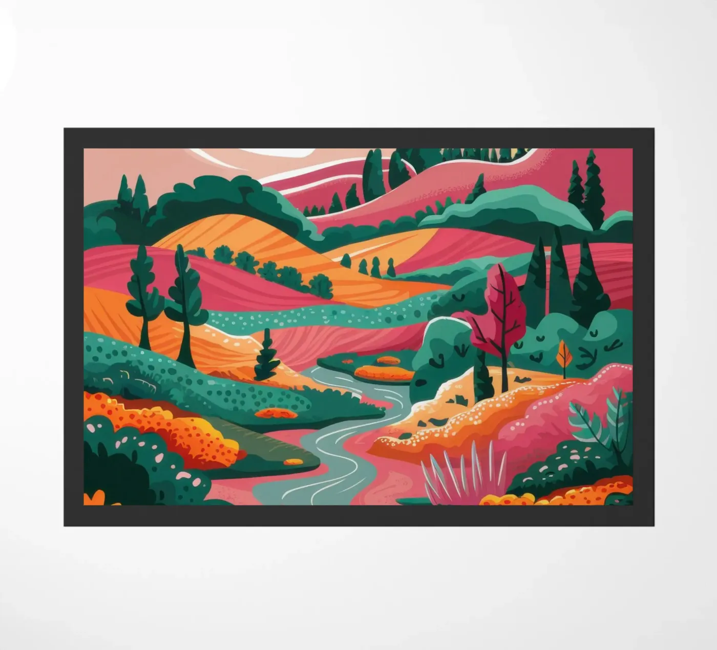 Colline toscane ondulate zerbino da Veil Maya