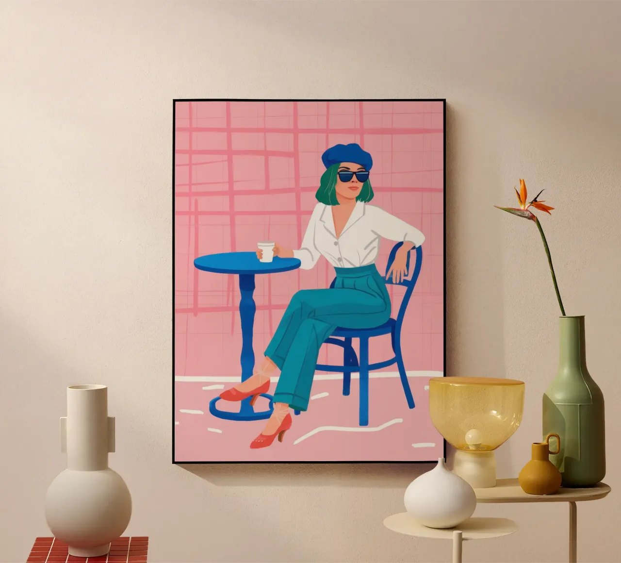 Roseate Cafe Chic plexiglass da Prism Ritual