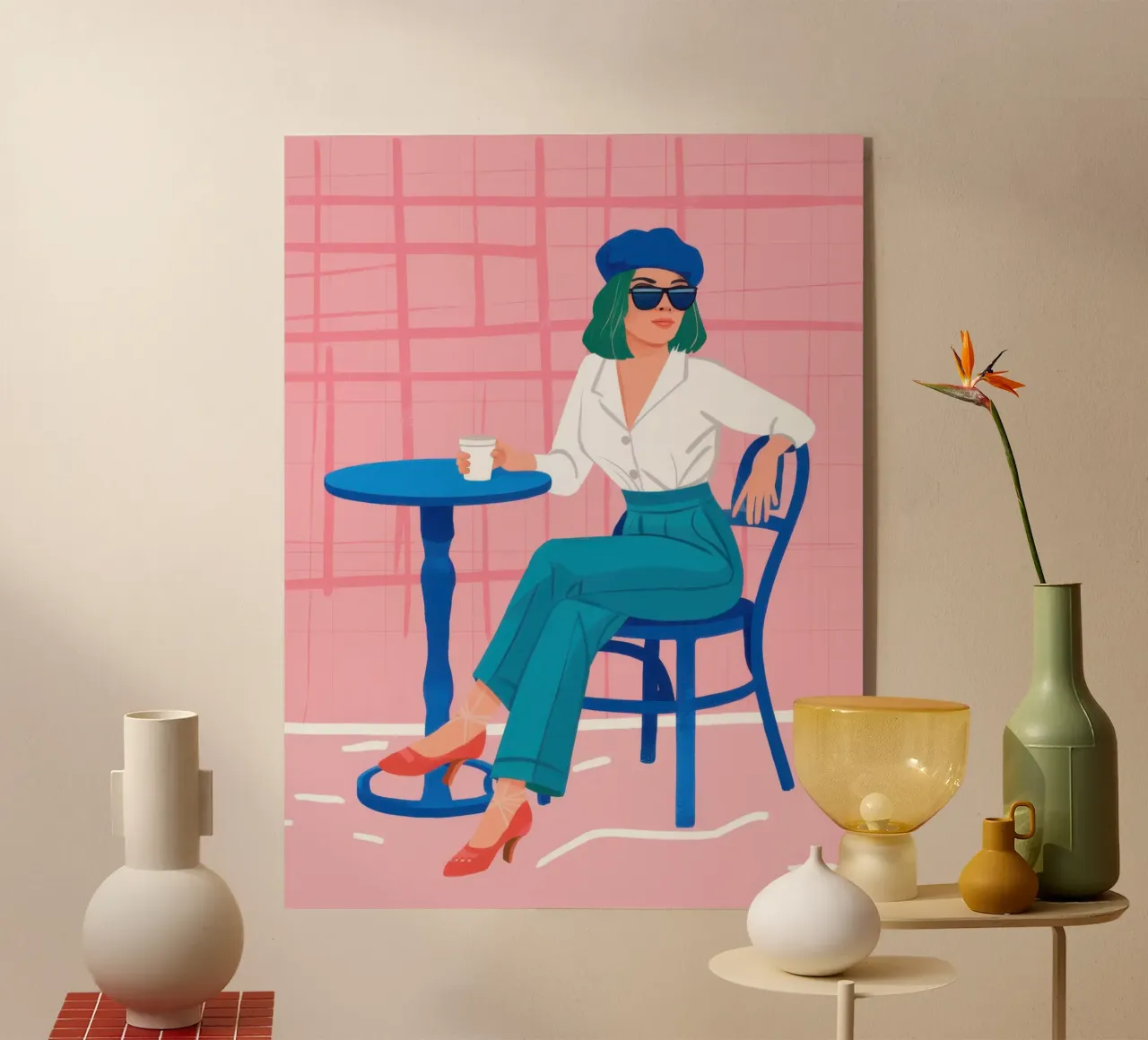 Roseate Cafe Chic plexiglass da Prism Ritual