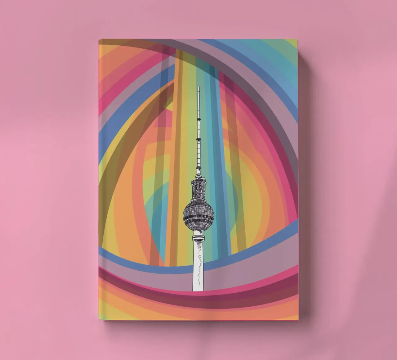 Vortex Berlin TV Tower Notizbuch von KP Design