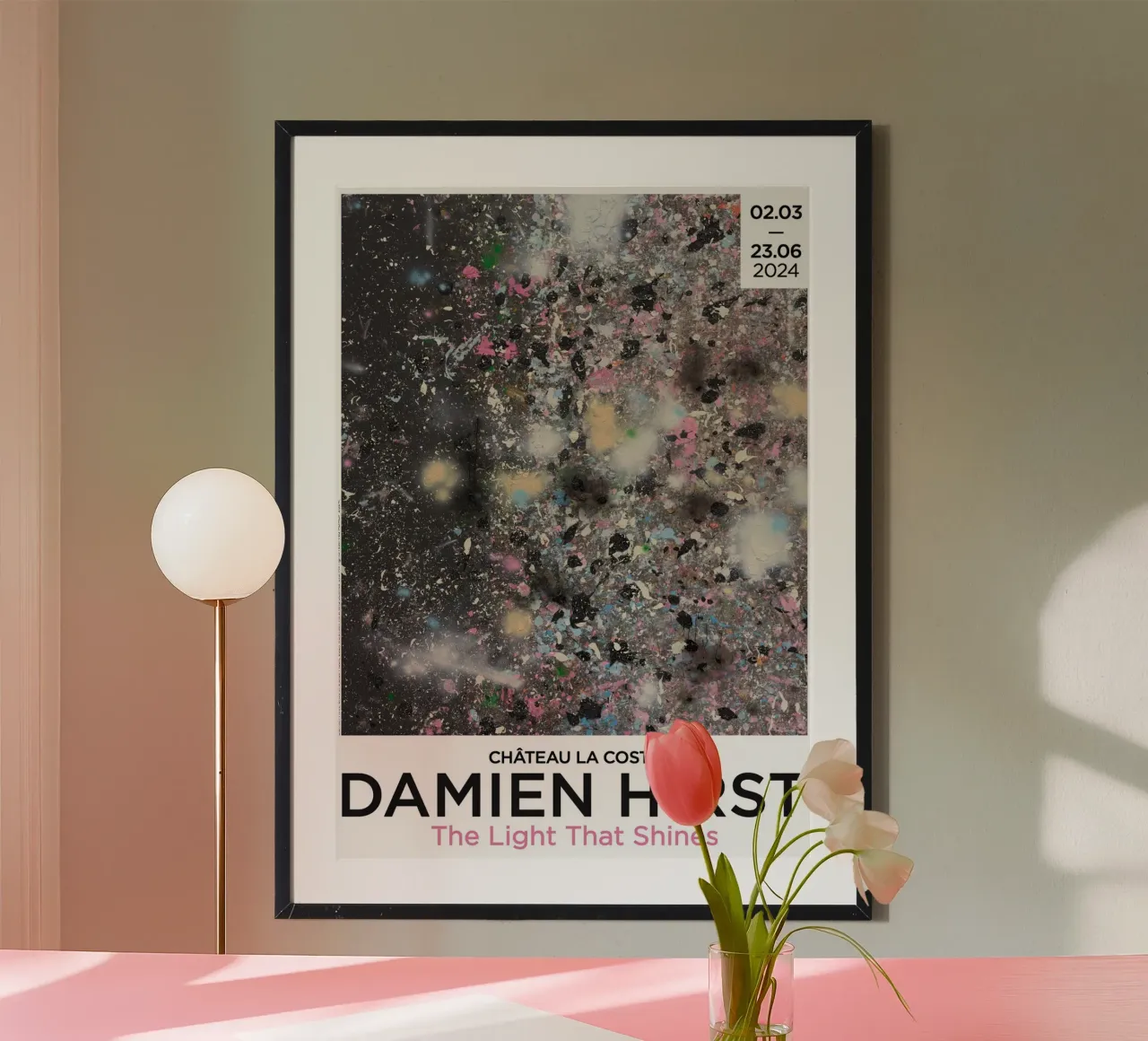 Damien Hirst Das Licht, das leuchtet 2024 Hahnemühle von Romeyoprints